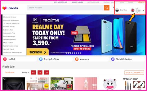 lazada thailand english website login|Lazada.co.th .
